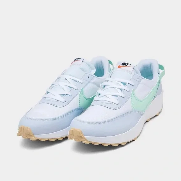 Nike DV0743-100 Waffle Debut White Mint Green Sneaker Shoes Men\'s US 11 Nike Waffle Debut DV0743-100 White Shoes Men main image 2